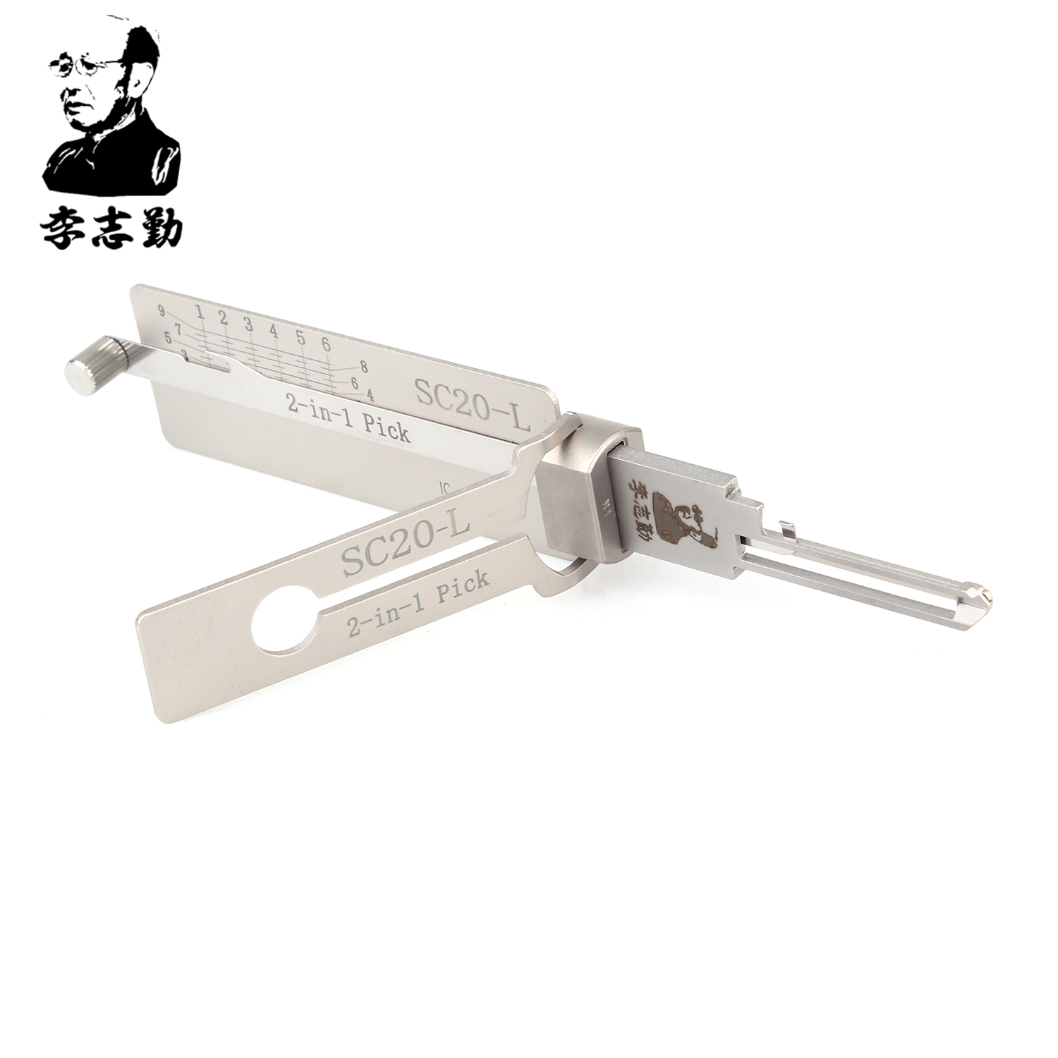 Lishi SC20-L (Reverse Handing) 2-in-1 Pick & Decoder for Schlage L Keyway