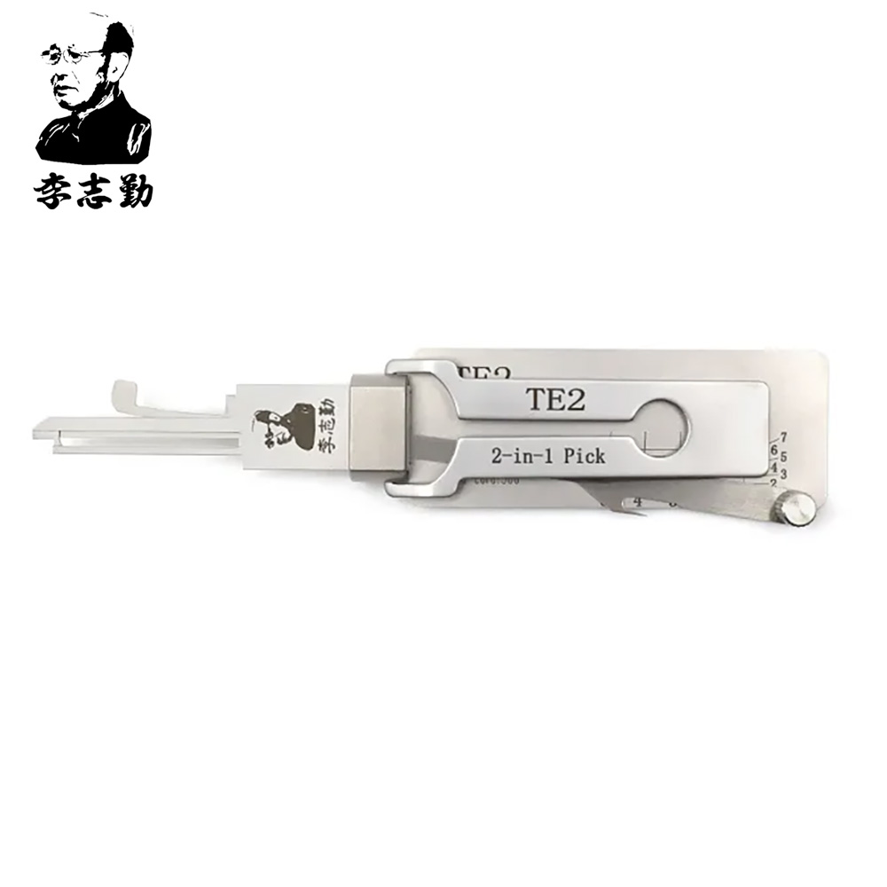 Lishi TE2 2-in-1 Pick & Decoder for Gainsborough / TESA Locks